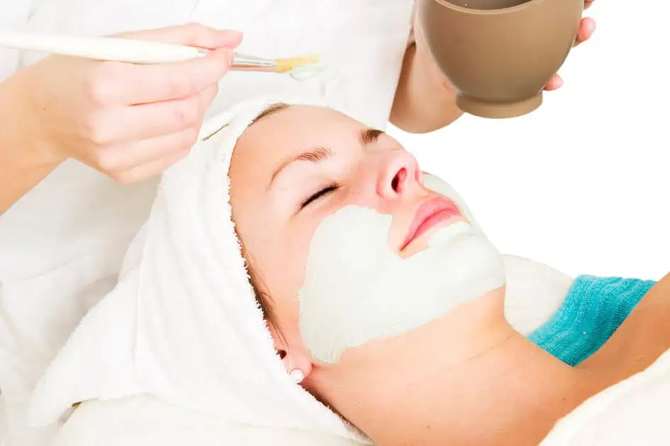 facial treatment with a chemical peel in McMurray, PA