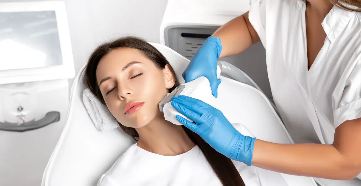 Patient receiving IPL treatment preparation | Medical Spa in McMurray, PA | New Beauty Medical Aesthetics
